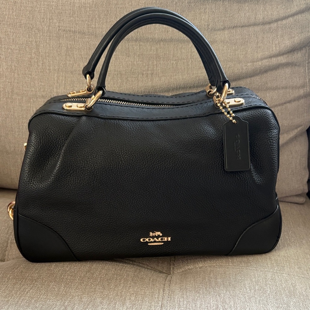 Coach Black Leather bag